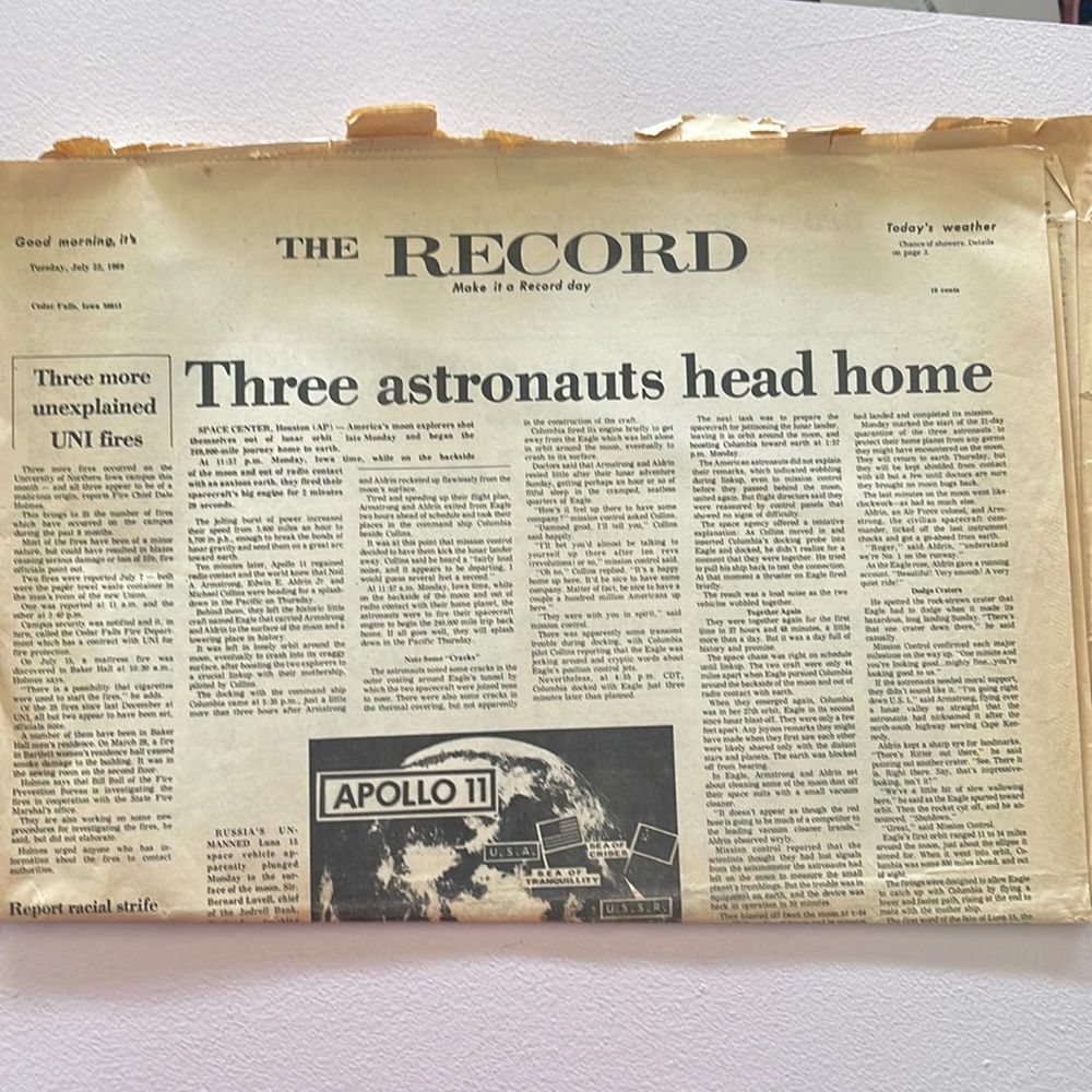 7/22/1969 Newspaper